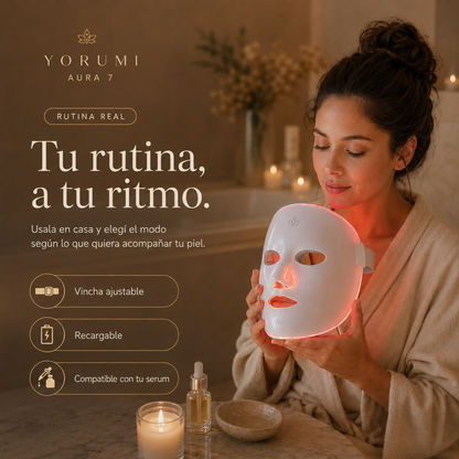 AURA 7 | Máscara Facial LED